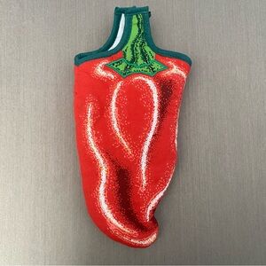 Vintage 1993 Boston Warehouse Chili Pepper Oven Mitt Collectible Item Cooking
